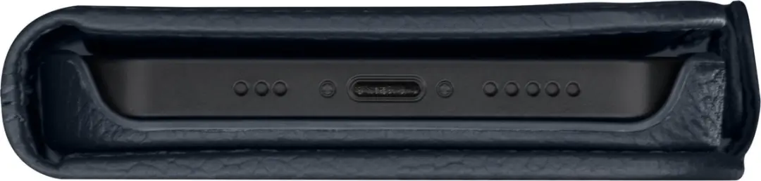 dbramante1928 iPhone 15 Pro Max Boekplankhoesje - Donkerblauw Leer