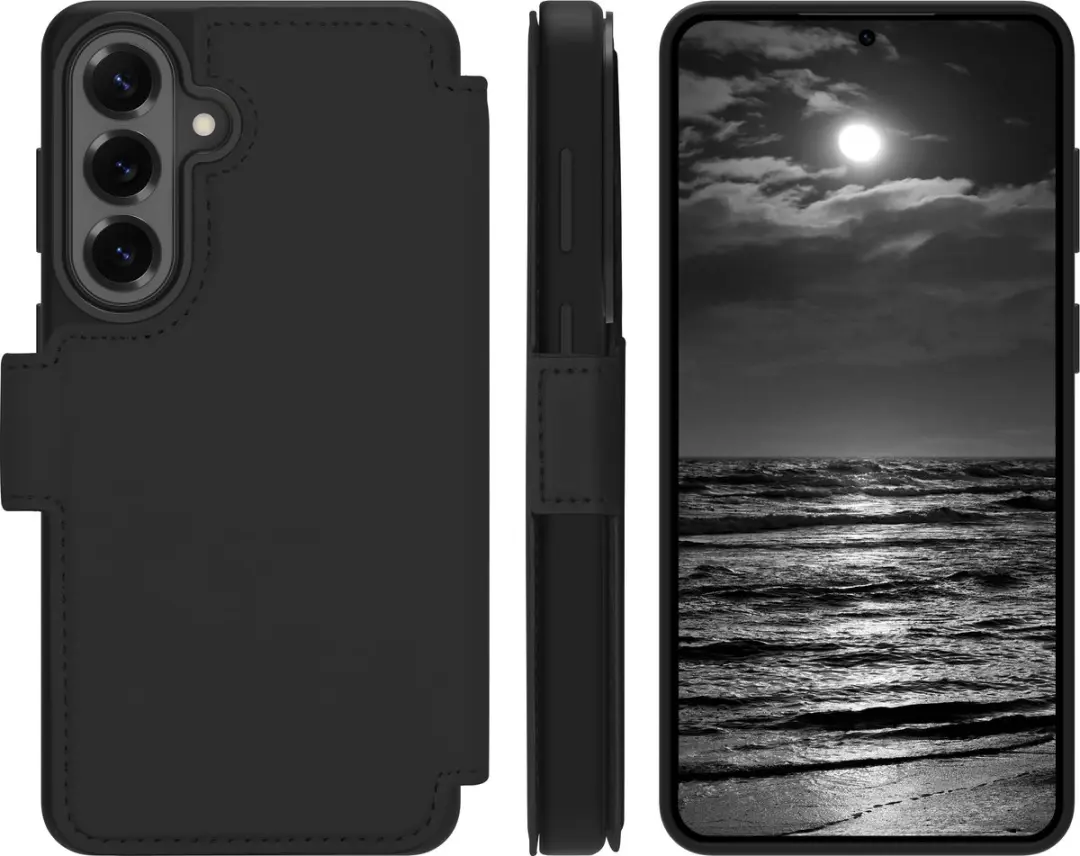 dbramante1928 Lynge ICON Magnetic Bookcase LMEDICBL5769 - Samsung Galaxy S26 Plus - 3 Stuks - Zwart