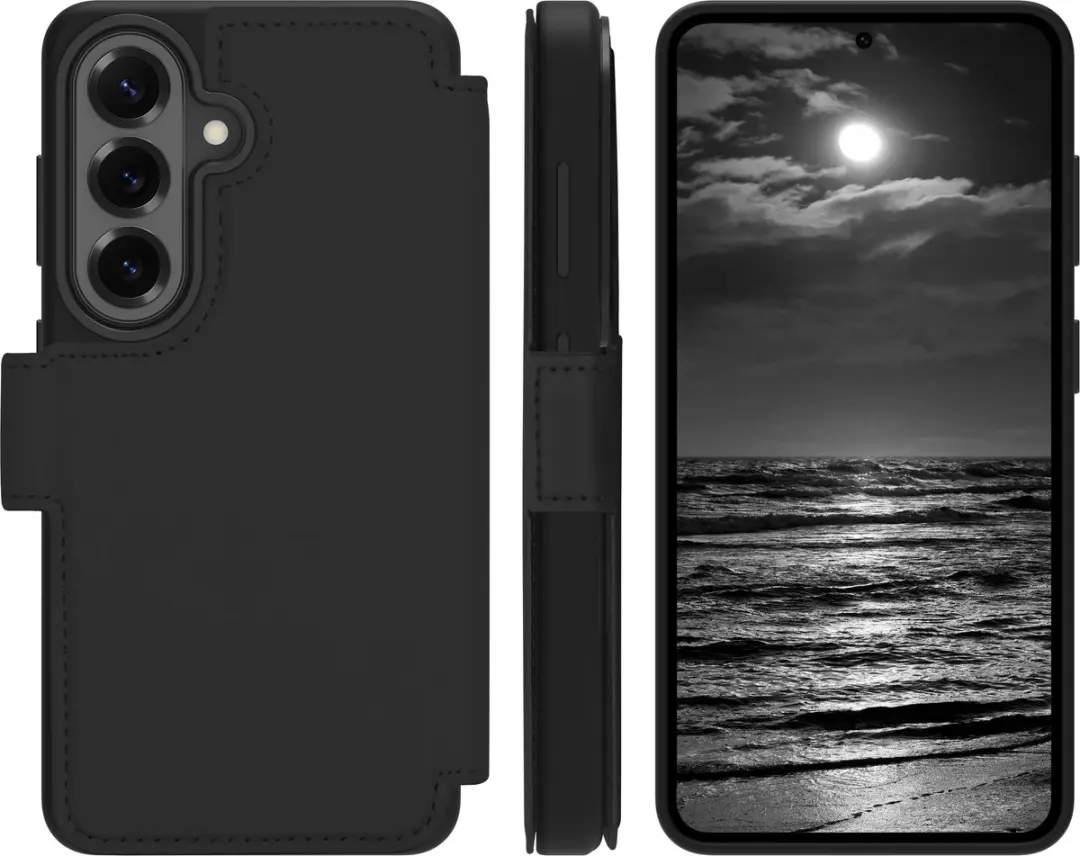 dbramante1928 Lynge ICON Magnetic Bookcase LMSSICBL5774 - Samsung Galaxy S26 - 3 Stuks - Zwart
