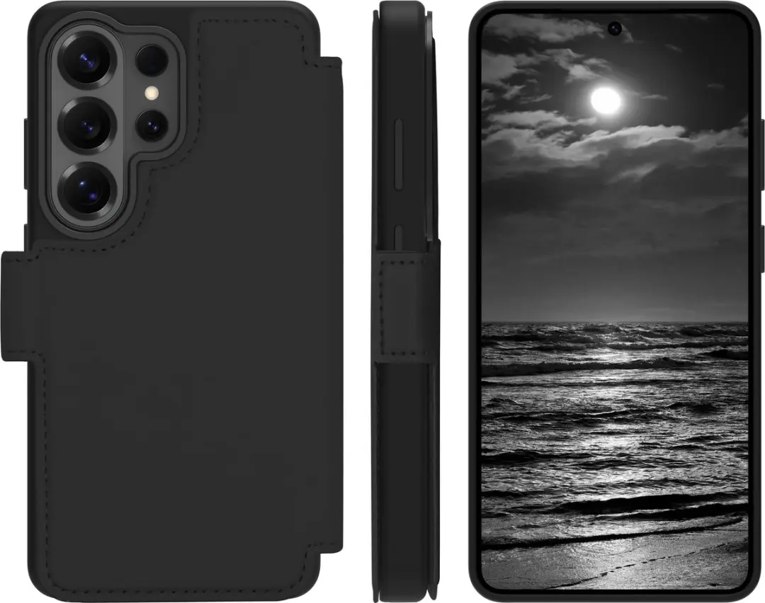 dbramante1928 Lynge ICON Magnetic Bookcase LMSUICBL5779 - Samsung Galaxy S26 Ultra - 3 Stuks - Zwart