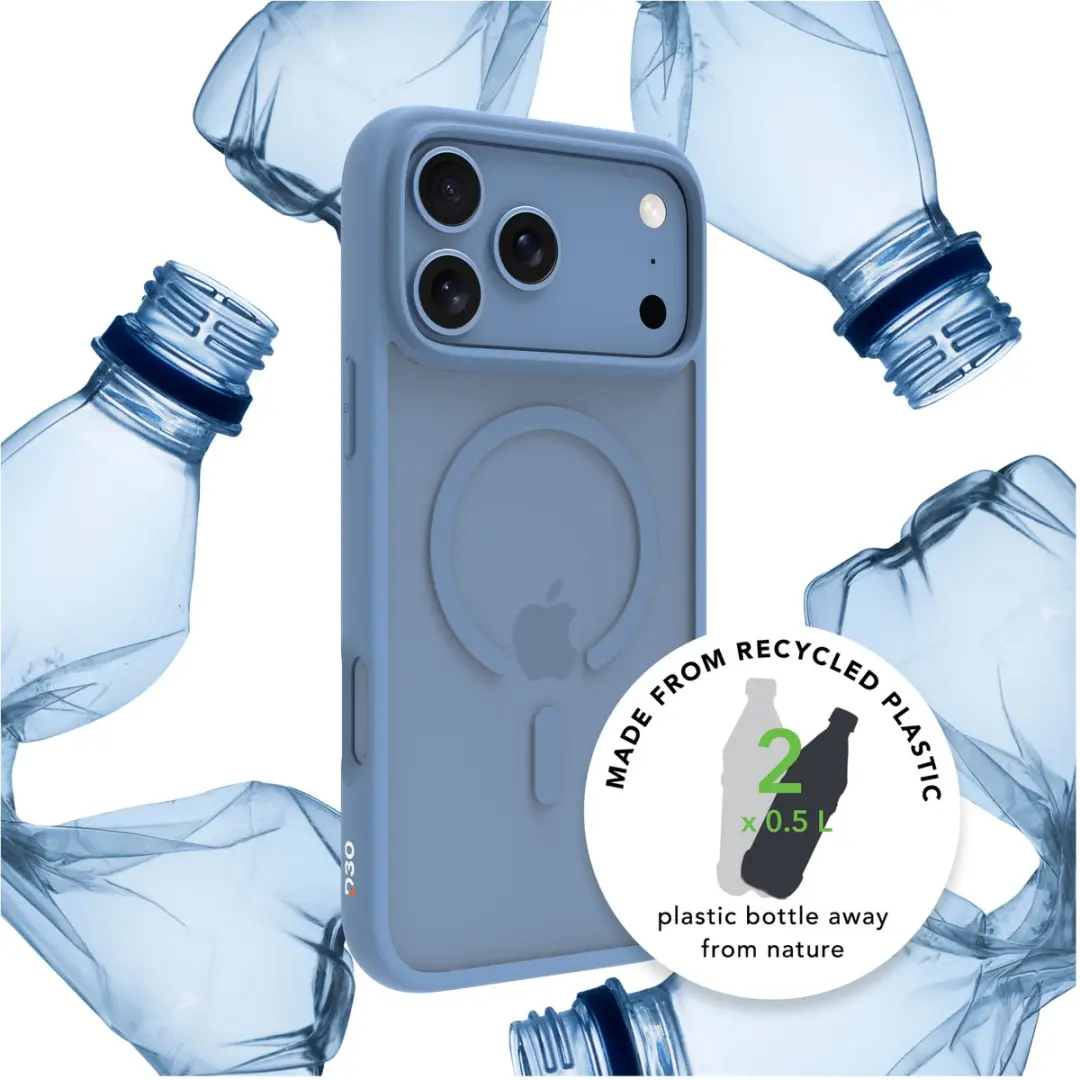 dbramante1928 Grenen MagSafe Backcover iPhone 18/17 Pro - Blauw