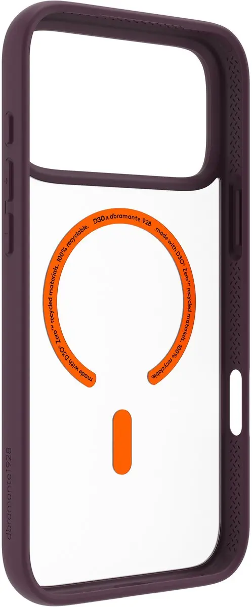 dbramante1928 Grenen MagSafe Backcover iPhone 18/17 Pro - D3O - Paars