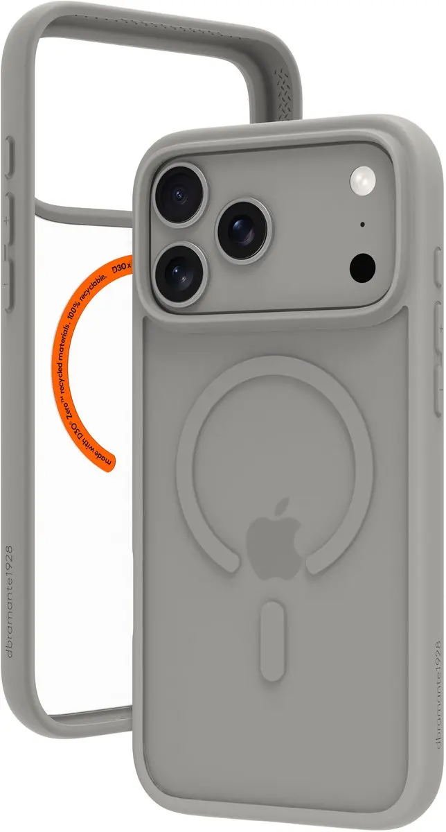 dbramante1928 Grenen Backcover iPhone 18/17 Pro - D3O - Wit