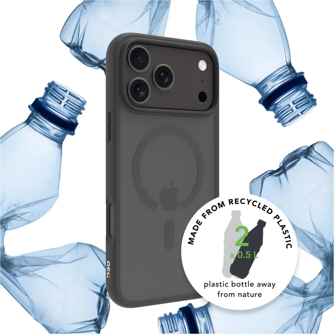 dbramante1928 Grenen Backcover iPhone 18/17 Pro Max - D3O - Zwart