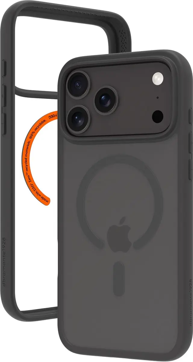 dbramante1928 Grenen Backcover iPhone 18/17 Pro Max - D3O - Zwart