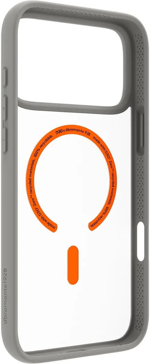 dbramante1928 Grenen Backcover D3O iPhone 18/17 Pro Max - GN69CZ005810 Wit