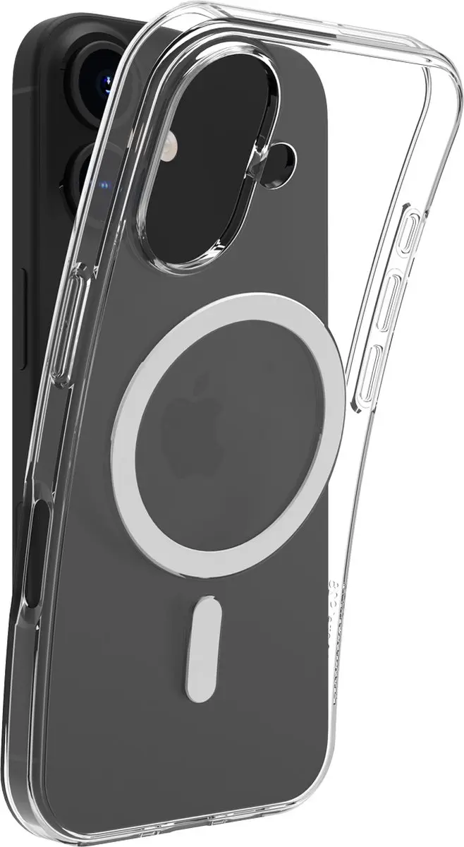 dbramante1928 Greenland Pro Mag iPhone 16 Hoesje - GP61CL006241 - Transparant