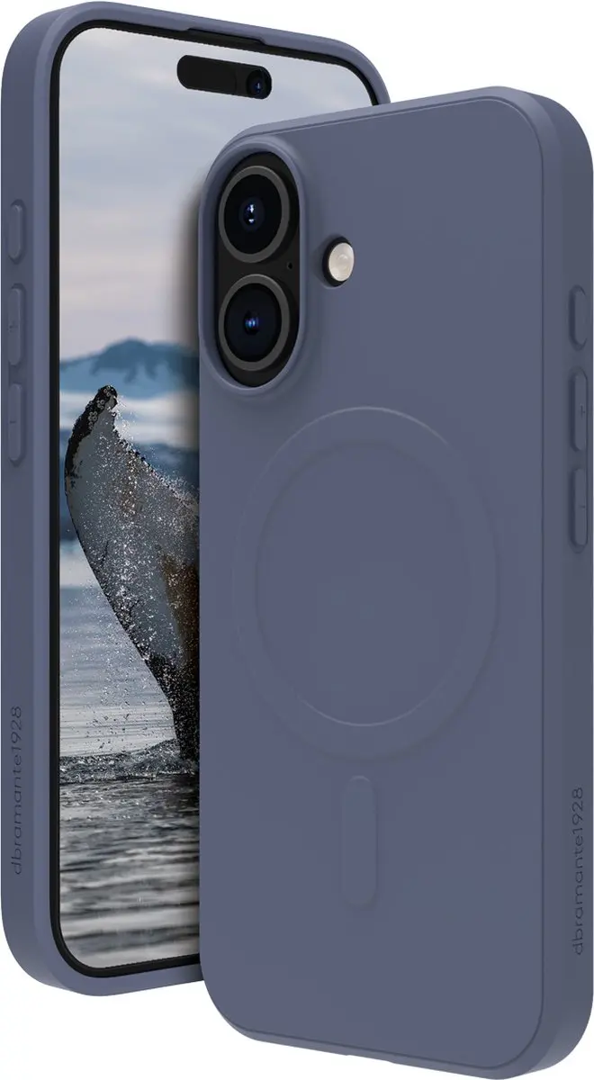 dbramante1928 Greenland Pro Mag iPhone 16 Hoesje - Pacific Blue