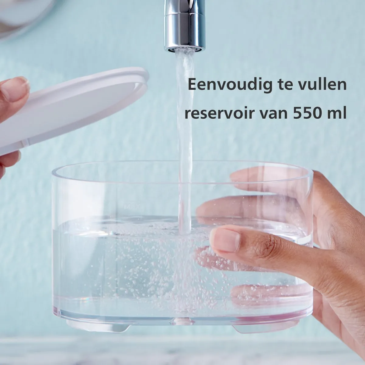 Philips Sonicare PowerFlosser 3000 HX3711/20 - Waterflosser - 550ml - 10 Snelheden - Wit
