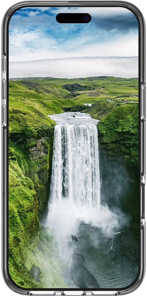 dbramante1928 Iceland Ultra D3O iPhone 16 Pro Hoesje - IU61CL006283 - Transparant