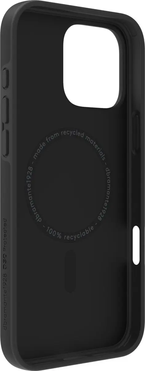 dbramante1928 Iceland Ultra D3O Mag iPhone 16 Pro Max Hoesje - IU67BL006284 - Zwart