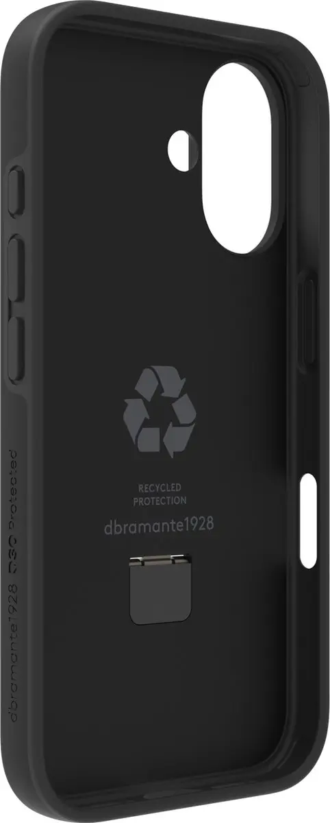 dbramante1928 Iceland Ultra D3O iPhone 16 Hoes - Zwart