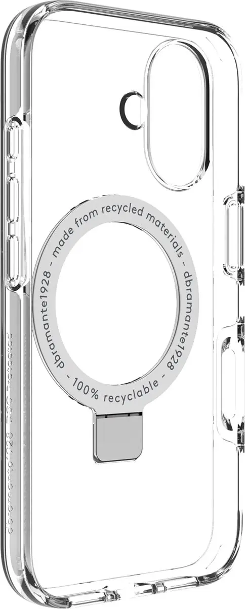 dbramante1928 Iceland Ultra D3O Backcover IUK1CL006292 - iPhone 16 - Transparant