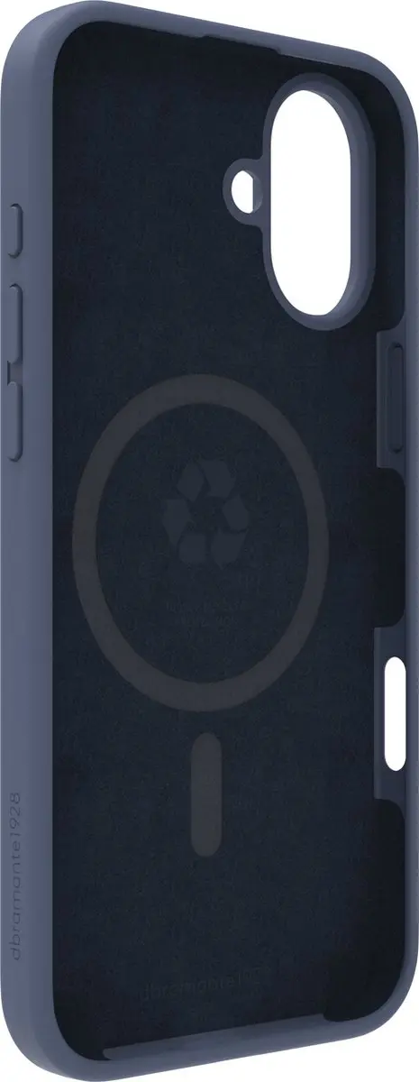 dbramante1928 Monaco Mag Hoesje iPhone 16 Plus - Pacific Blue
