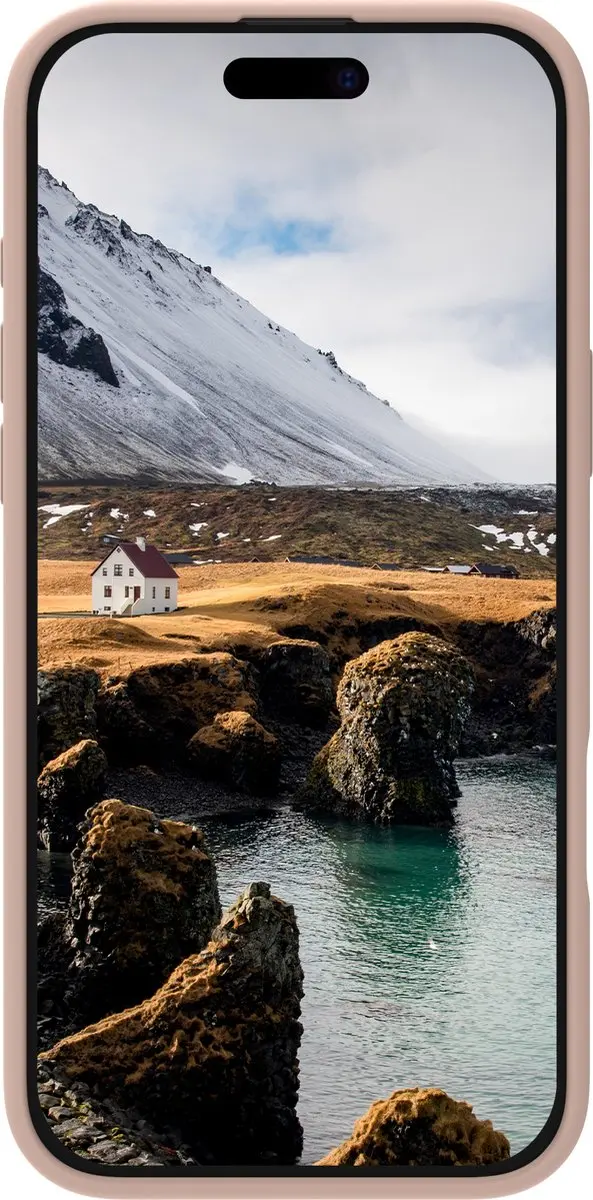 dbramante1928 Monaco Mag Hoesje iPhone 16 Pro Max - MO67PISA6323 - Pink Sand