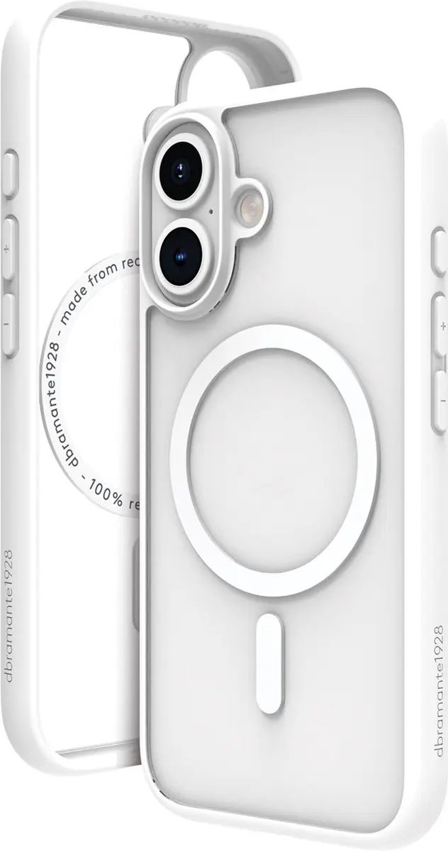 dbramante1928 Grenen iPhone 16 Hoesje GN61WH006364 - Wit
