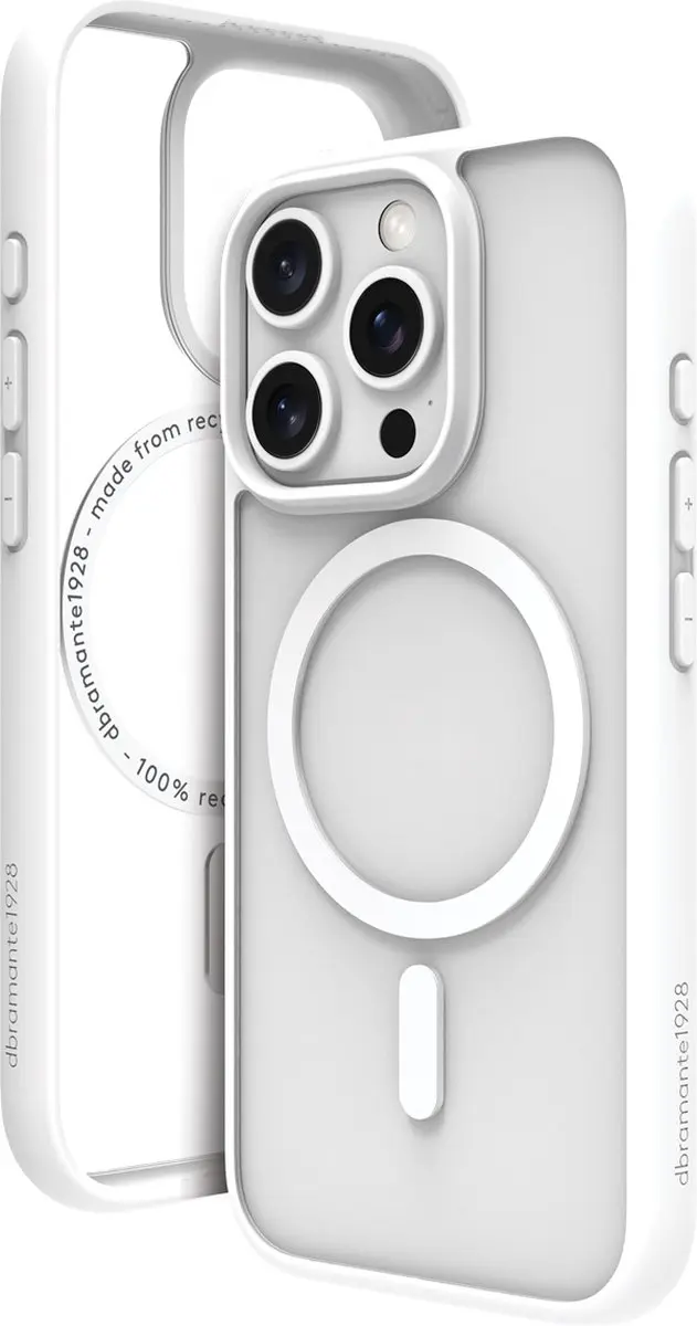 dbramante1928 Grenen MagSafe Hoesje iPhone 16 Pro Max - Wit