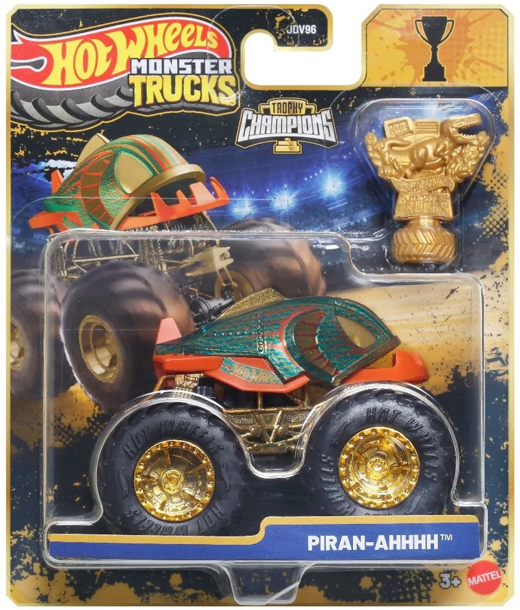 Hot Wheels Monster Jam Piran-ahhhh Truck 9cm