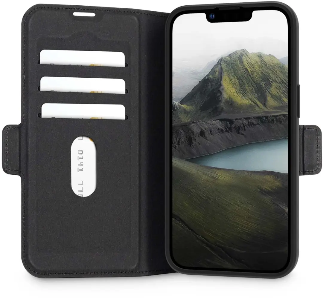 dbramante1928 Oslo Pro Bookcase iPhone 16/17 - 3 Stuks - Zwart
