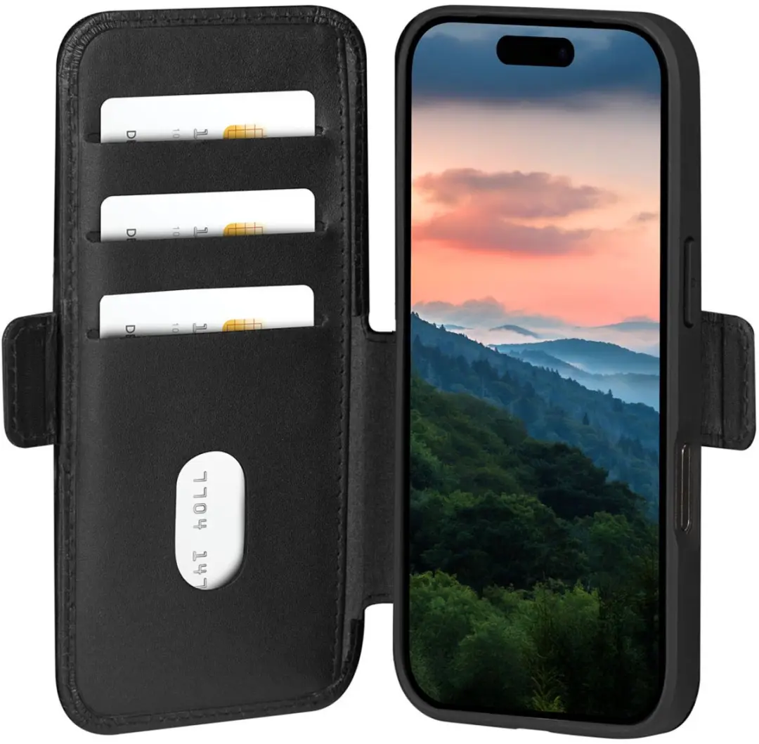 dbramante1928 Copenhagen Bookcase iPhone 17 Pro Max CO69GTBL6619 - 2 Stuks - Zwart