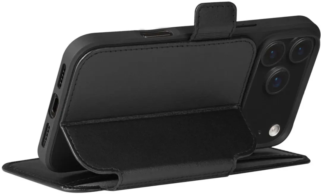 dbramante1928 Copenhagen Bookcase iPhone 17 Pro Max CO69GTBL6619 - 2 Stuks - Zwart