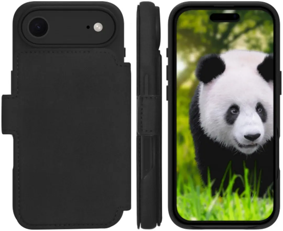 dbramante1928 Lynge Bookcase iPhone Air MagSafe - Zwart
