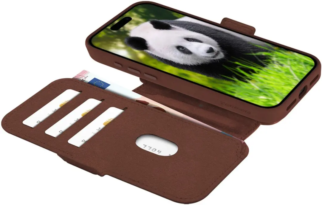 dbramante1928 Lynge Bookcase - iPhone 17 Pro/Max - Donkerbruin