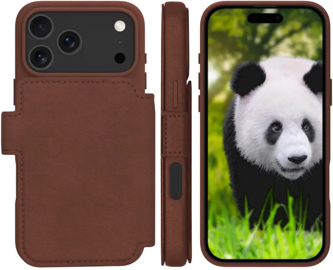 dbramante1928 Lynge Bookcase - iPhone 17 Pro/Max - Donkerbruin