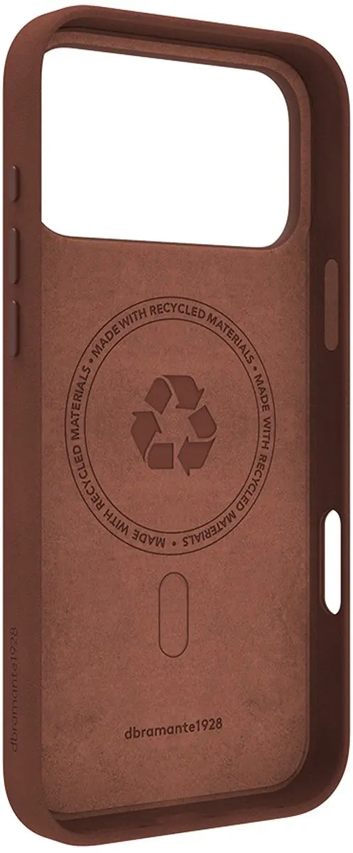 dbramante1928 Backcase Hoesje iPhone 17 Pro Max - Bruin - Leer - RO69GT006639