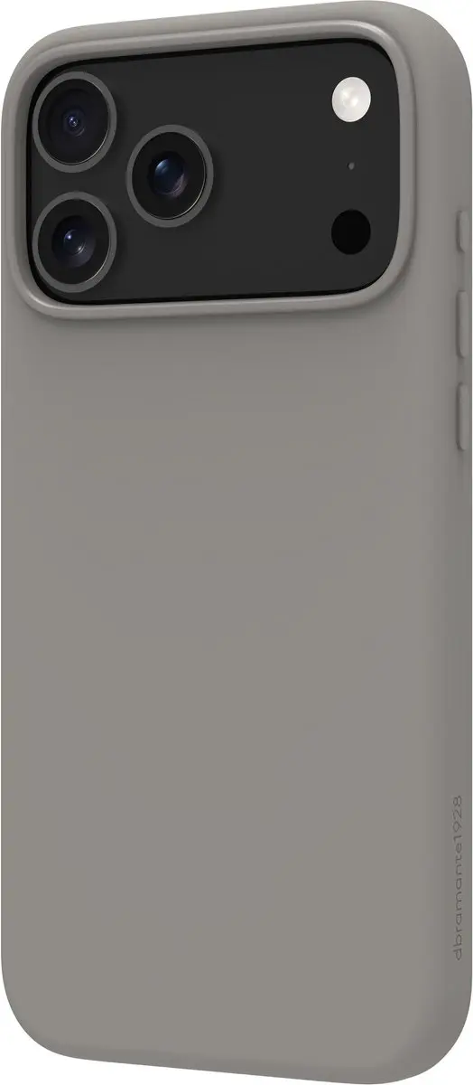 dbramante1928 Hoesje iPhone 17 Pro Max Roskilde Icon MagSafe - Grijs