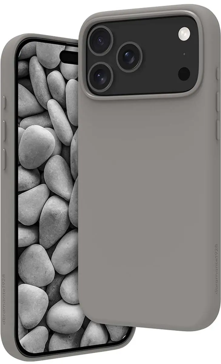 dbramante1928 Hoesje iPhone 17 Pro Max Roskilde Icon MagSafe - Grijs