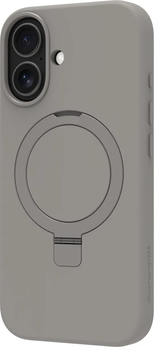 dbramante1928 iPhone 17 Hoesje Roskilde Kickstand MagSafe - Grijs