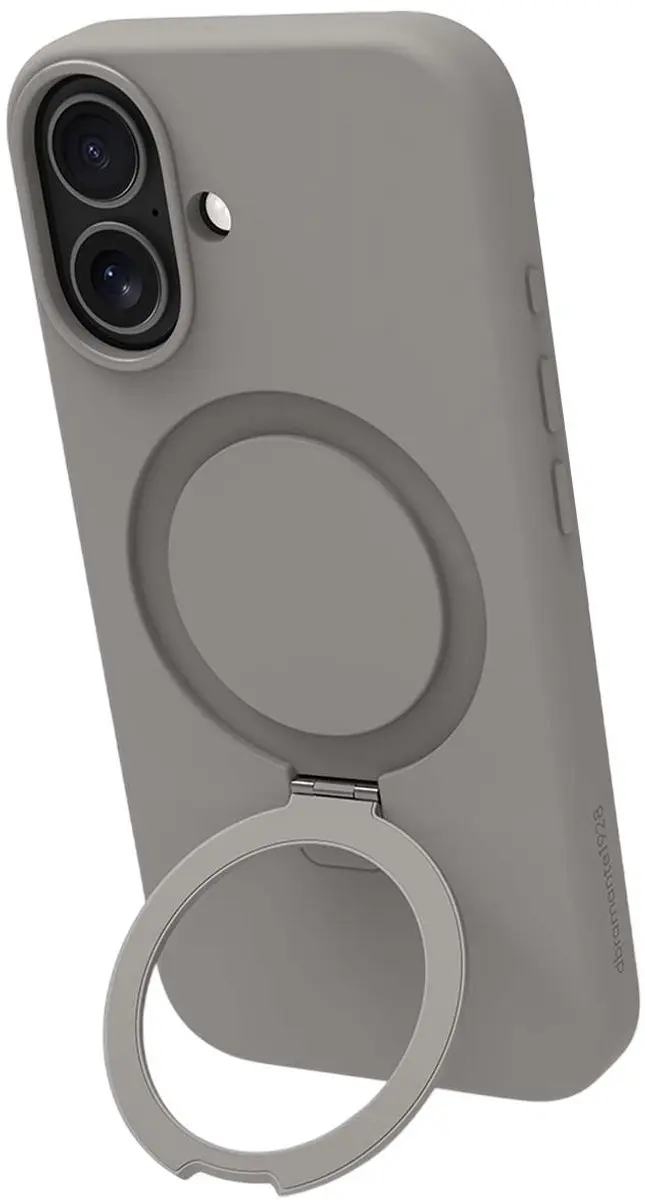 dbramante1928 iPhone 17 Hoesje Roskilde Kickstand MagSafe - Grijs