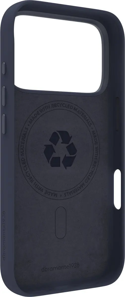 dbramante1928 Hoesje iPhone 17 Pro Roskilde Kickstand MagSafe - Marineblauw