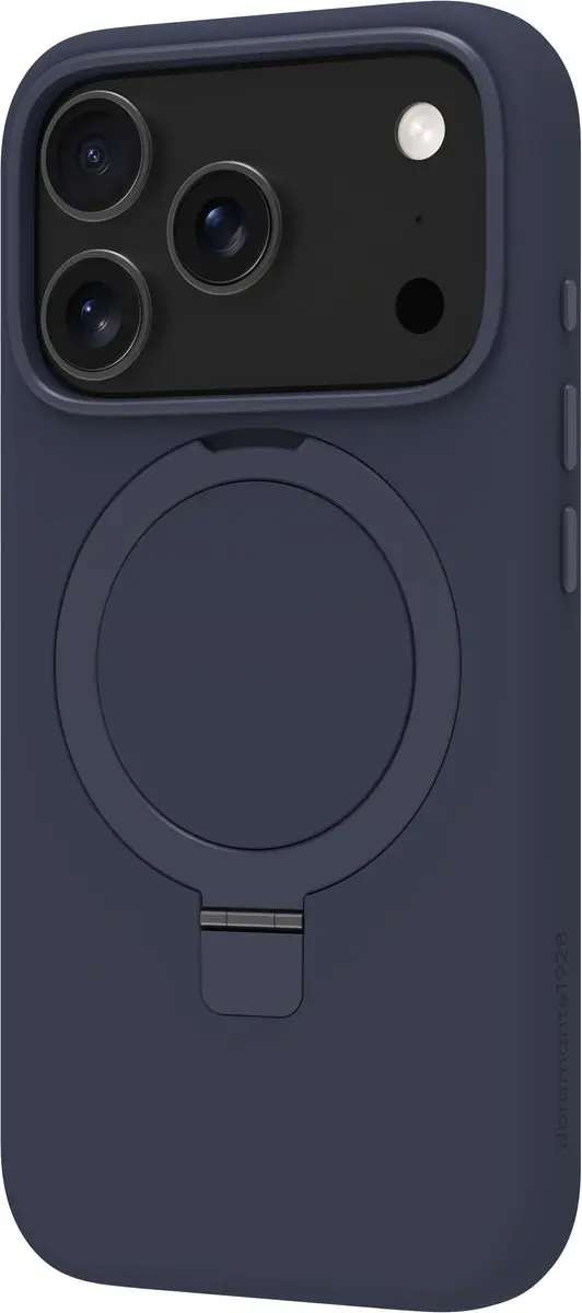 dbramante1928 Hoesje iPhone 17 Pro Roskilde Kickstand MagSafe - Marineblauw