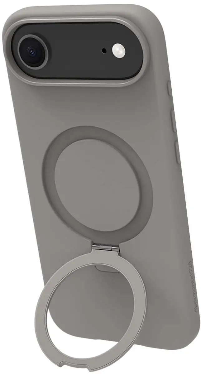 dbramante1928 iPhone Air Hoesje Roskilde Kickstand MagSafe Grijs