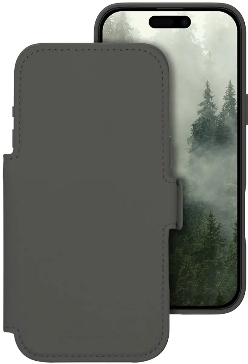 dbramante1928 Bookcase Hoesje iPhone 17 Pro Max - Groen - Kunstleer - 4 Pasjes