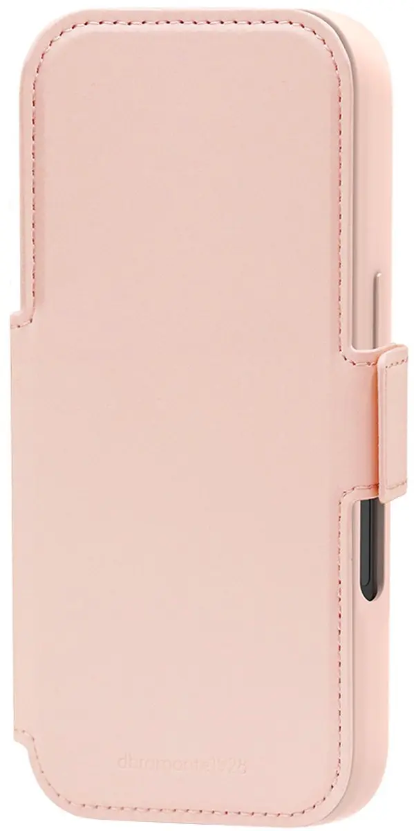 dbramante1928 Bookcase Hoesje iPhone 17 Pro - Roze - Kunstleer - 4 Pasjes