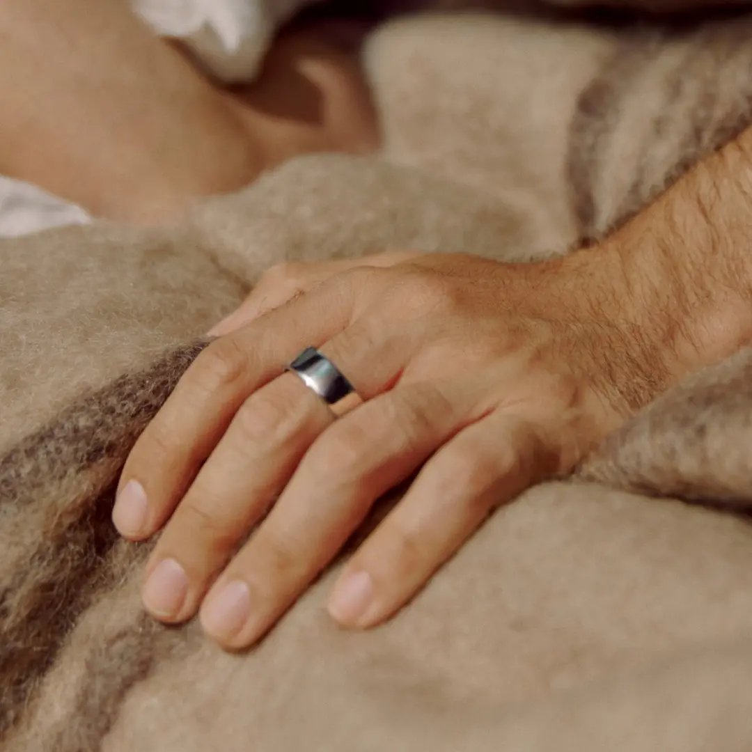 Oura Ring 4 - Maat 10 - Zilver - afbeelding 5 van 6