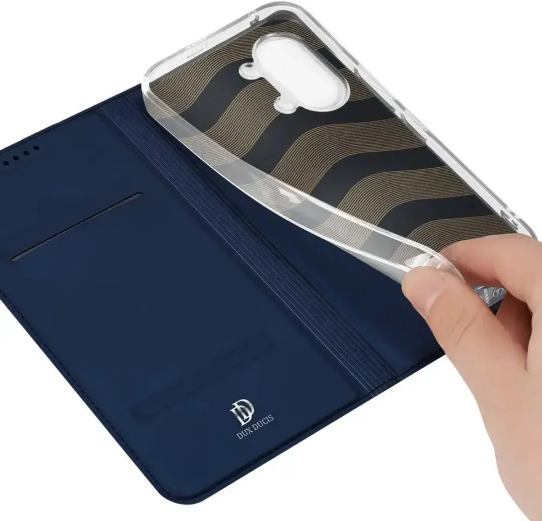 Dux Ducis Skin Pro Hoesje Xiaomi Poco X8 Pro Max - Blauw - afbeelding 5 van 6