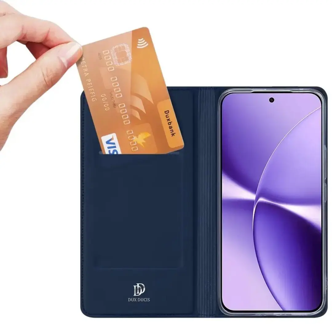 Dux Ducis Skin Pro Hoesje Xiaomi Poco X8 Pro Max - Blauw - afbeelding 2 van 6
