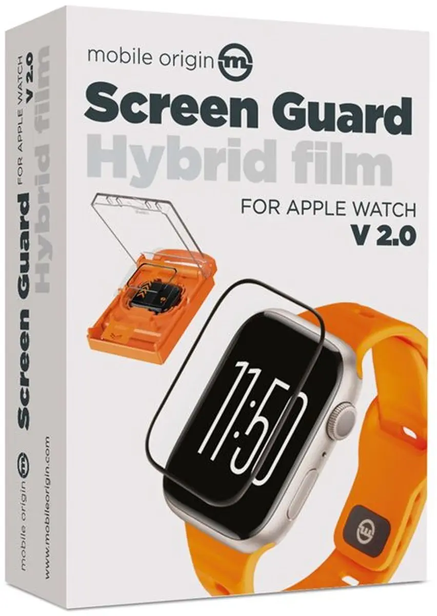 Mobile Origin Screen Guard Apple Watch 7/8/9 41mm - Transparent
