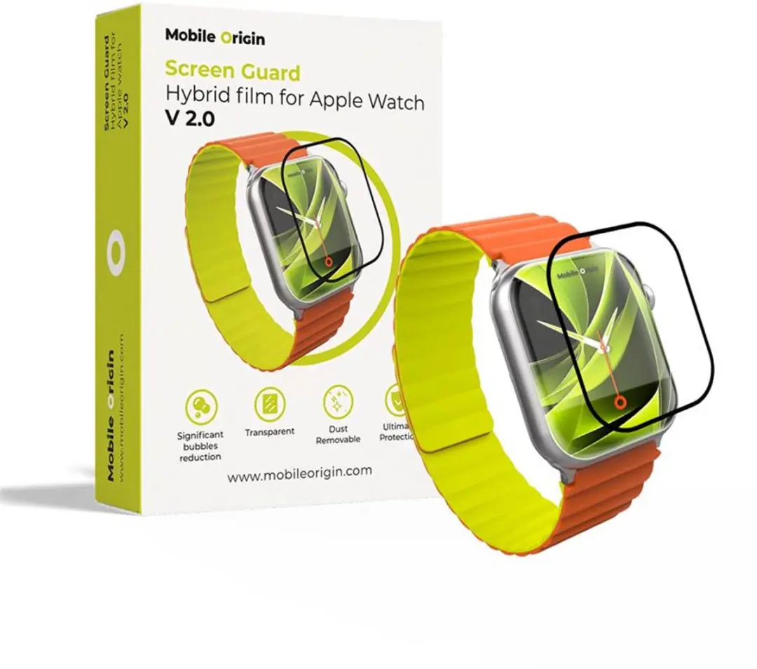 Mobile Origin Screen Guard Hybrid - Apple Watch SE 44mm - Transparant