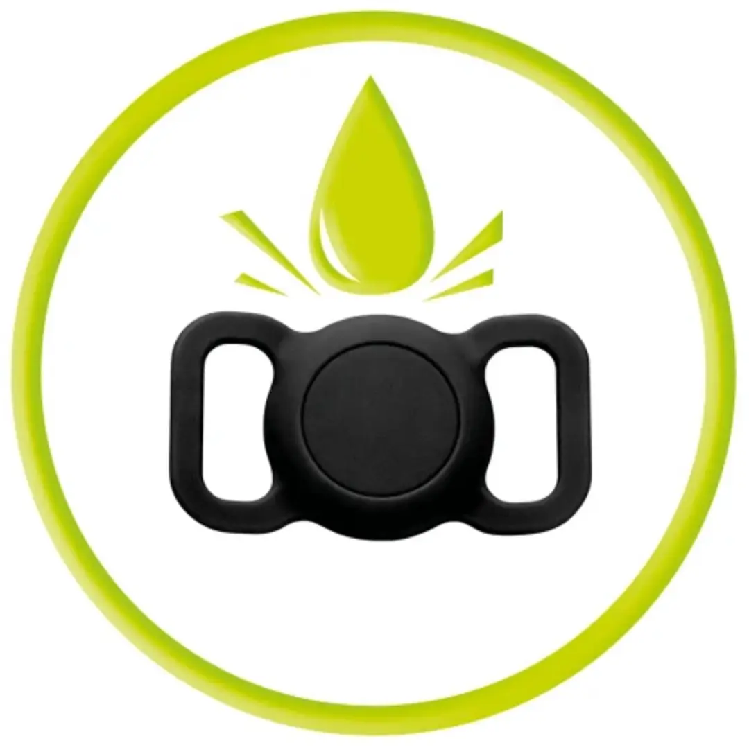 Mobile Origin AirTag Halsbandhouder - iOS - Zwart