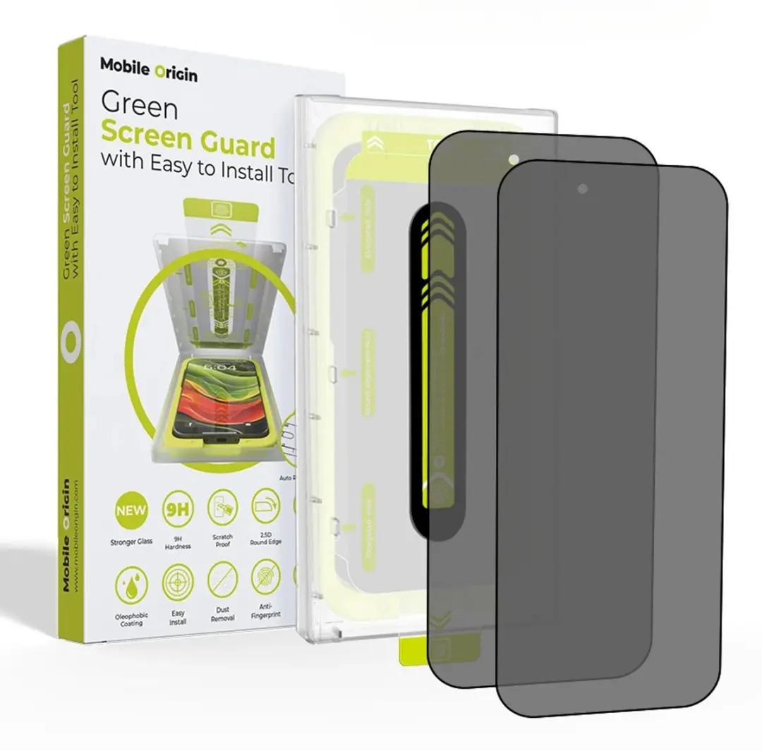 Mobile Origin Screen Guard Privacy Voor Iphone 17 Set Van 2