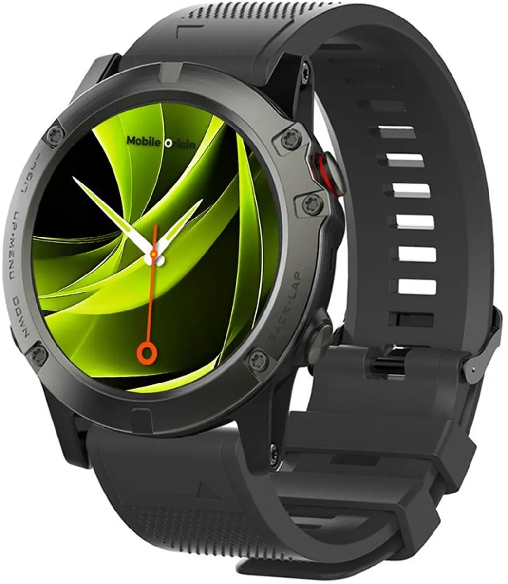Mobile Origin Easy Strap Horloge 20mm - Zwart