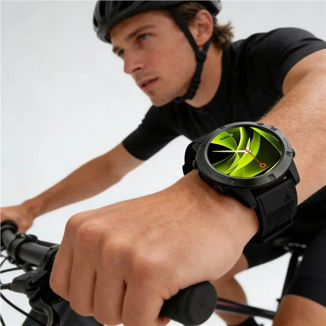 Mobile Origin Easy Strap Horloge 20mm - Zwart