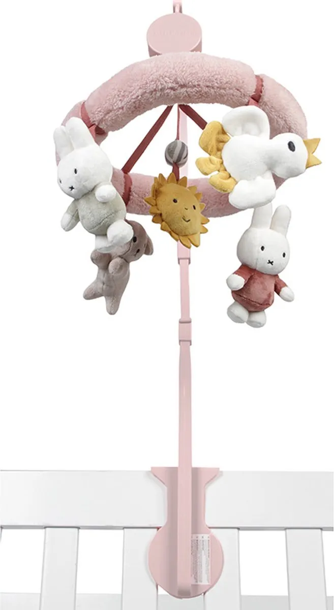 Nijntje Muziekmobiel Fluffy Roze