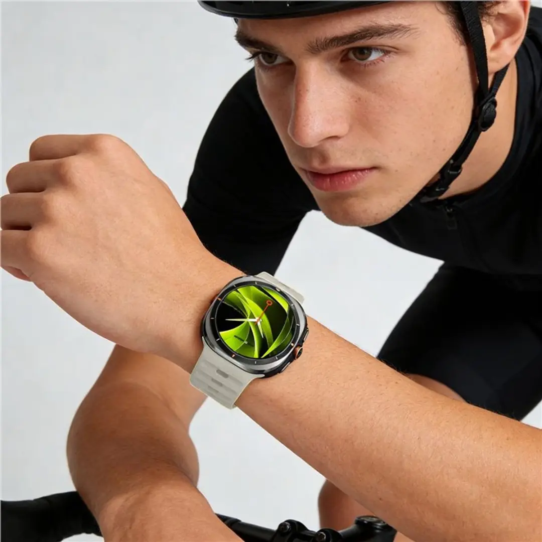 Mobile Origin Easy Strap Silicone Galaxy Watch Ultra 47mm - Transparent