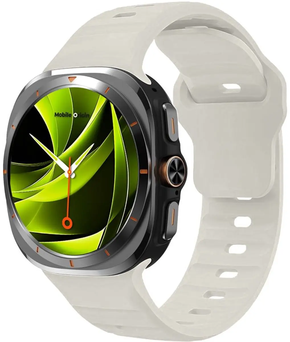 Mobile Origin Easy Strap Silicone Galaxy Watch Ultra 47mm - Transparent